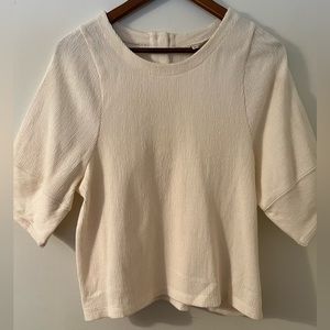 Madewell Cream Blouse